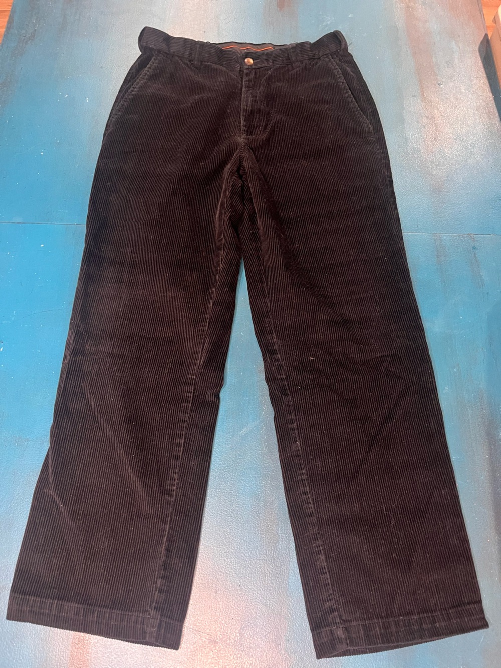 Haggar Men's Black Corduroy Pants - Classic Fit 32X30